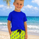 LIMEAPPLE DYLAN BOYS BOARD SHORT - LIGHTNING BOLT