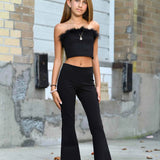 KATIE J TWEEN CHRISTY TOP & PANT - BABY PINK