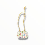 LABUBU ACCESSORY - MULTI TWEED PURSE