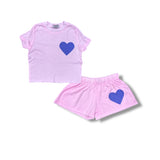FIREHOUSE SHORT - ICE PINK/HEART