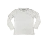 DORI CREATION RIBBED LONG SLEEVE - WHITE