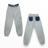 FLOWERS BY ZOE SWEATPANT - HEATHER/DENIM