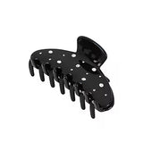 EMI JAY BIG EFFING CLIP - BLACK RHINESTONES