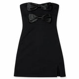 KATIE J. TWEEN ELIZ DRESS - BLACK