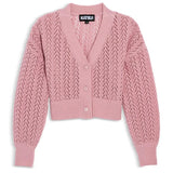 KATIE J. ERICA CARDIGAN - DUSTY ROSE