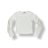 T2LOVE LONG SLEEVE THERMAL MEDIUM LENGTH - WINTER WHITE