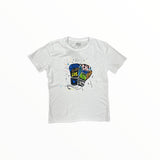 CALIFORNIAN VINTAGE T-SHIRT - WHITE/BOXING