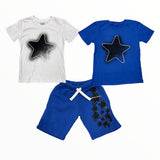 CALIFORNIAN VINTAGE T-SHIRT - ROYAL BLUE/ ONE STAR