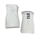 KATIE J TINA DRESS - IVORY