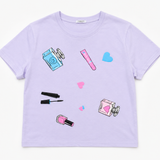 FIREHOUSE T-SHIRT  LAVANDER/GLAM TOSS