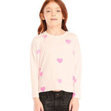 CHASER GIRL LONG SLEEVE - ALLOVER HEART