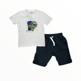 CALIFORNIAN VINTAGE SHORTS -  CHARCOAL