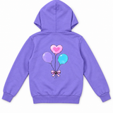 CALIFORNIAN VINTAGE ZIP HOODIE  - PURPLE BALLOON