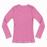 T2LOVE LONG SLEEVE THERMAL MEDIUM LENGTH - MAUVE