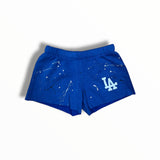 FIREHOUSE SHORT - ROYAL BLUE/LA/SPLATTERED