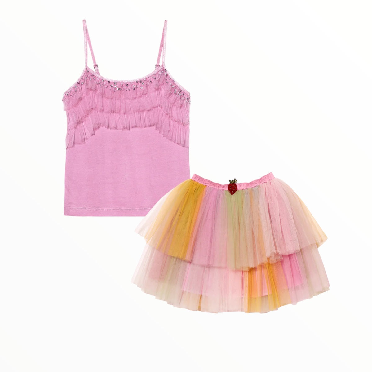 TUTU DU MONDE SOL TOP AND CARNIVAL SKIRT