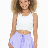KATIE J TWEEN FARRAH SHORT - LILAC