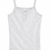 KATIE J TWEEN HAILEY HENLEY SOLID CAMI - LIGHT HEATHER GRAY