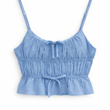 KATIE J TWEEN HURLEY TOP AND WIDE LEG PANT - SERENE BLUE