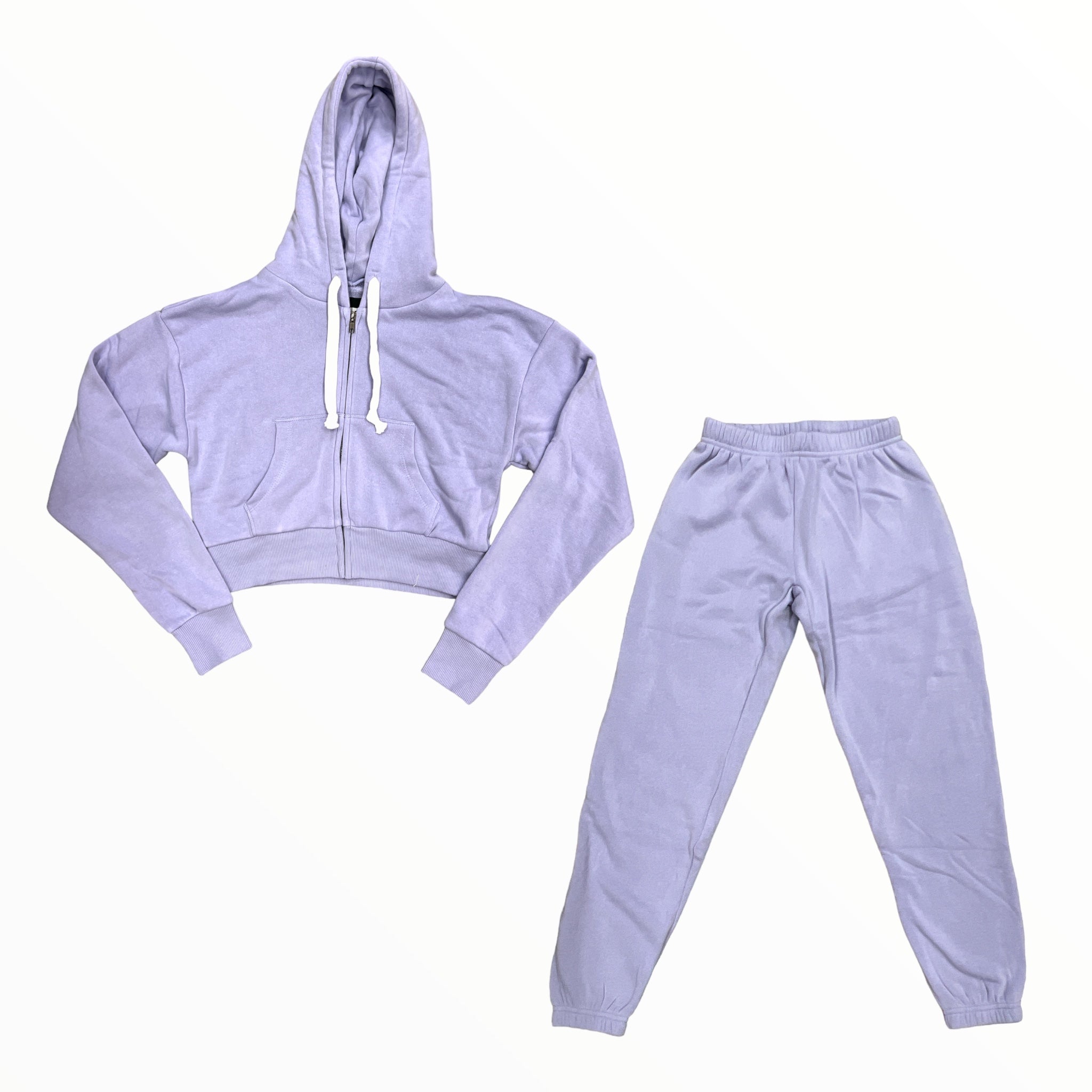 KATIE J DYLAN ZIP HOODIE - LILAC