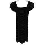 CHERYL KIDS AMELIA CAP SLEEVE DRESS - BLACK