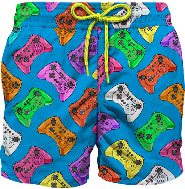MC2 SAINT BARTH JEAN SWIM TRUNK - GAME CONTROL