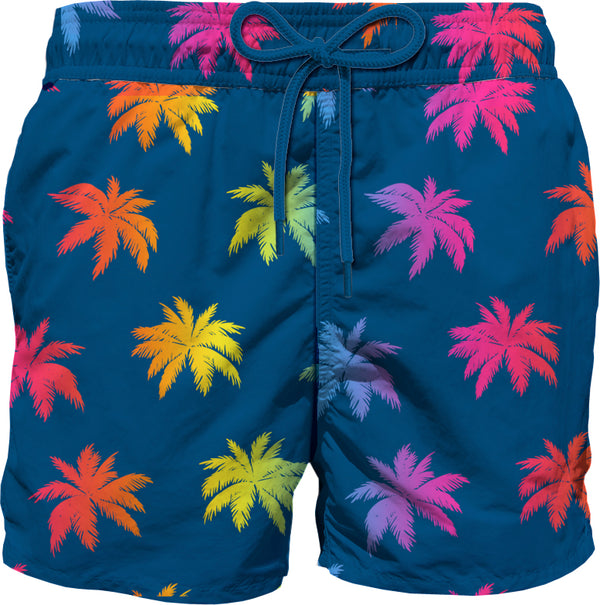 MC2 SAINT BARTH JEAN SWIM TRUNK - NAVY/PALMY