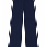 KATIE J TWEEN JENNA STRIPED COMFY TRACK PANT - EVENING BLUE