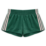 KATIE J TWEEN JORDYN CONTRAST STRIPE SHORT - PINE/SOFT PINK