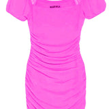KATIE J TWEEN ANYA DRESS - HOT PINK