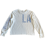 ROWDY SPROUT LOS ANGELES BLUE AND WHITE TEAM LONG SLEEVE - GIRLS