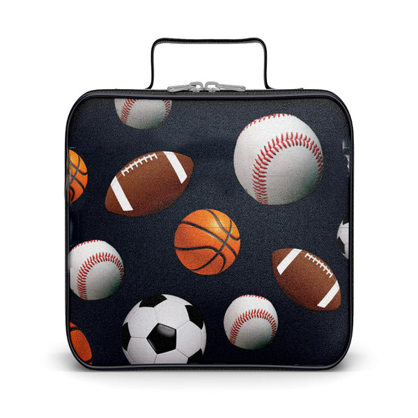 TOP TRENZ LUNCH BOX - NAVY SPORTS