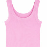 KATIE J TWEEN LIVI “2.0” SOLID TANK - BUBBLEGUM