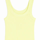 KATIE J TWEEN LIVI “2.0” SOLID TANK - CANARY YELLOW