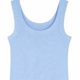 KATIE J TWEEN LIVI “2.0” SOLID TANK - SERENE BLUE