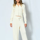 KATIE J LOTUS HACCI SWEATPANT - IVORY