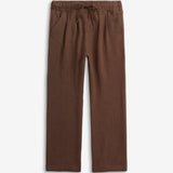 APPAMAN LINEN RESORT PANT - BROWN