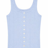 KATE J. TWEEN MARINA BUTTON TANK - LAVANDER