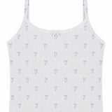 KATIE J TWEEN MARINA POINTELLE CAMI & PANTS LOUNGE SET - BLUE BOWS