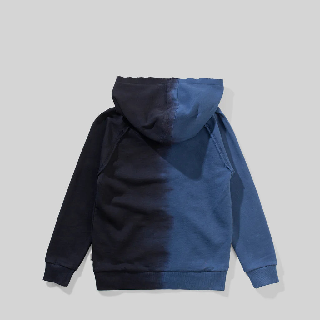MUNSTER SASHIMI ZIP HOODY - DENIM