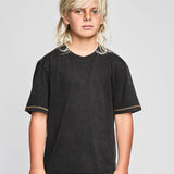 MUNSTER COVERBOX TEE - MINERAL BLACK