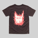 MUNSTER YATCH CLUB TEE - WASHED BLACK