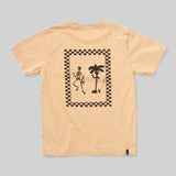 MUNSTER LETS DANCE TEE - WASHED TAN