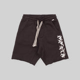 MUNSTER FLAMEFONT SHORT - BLACK