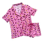KATIE J LYNN SHORTS LOUNGE SET - COW GIRL