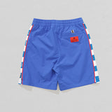 MUNSTER SILVERCHECK BOARD SHORT - ROYAL BLUE