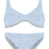MC2 SAINT BARTH NIXIE CRINKLE BIKINI - BABY BLUE (PRE-ORDER)
