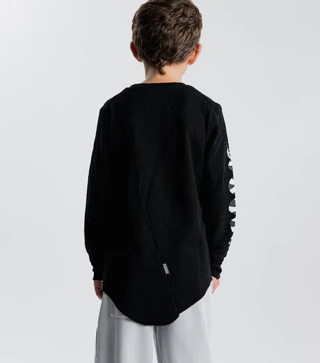 NUNUNU EXTREME BUBBLY SHIRT - BLACK
