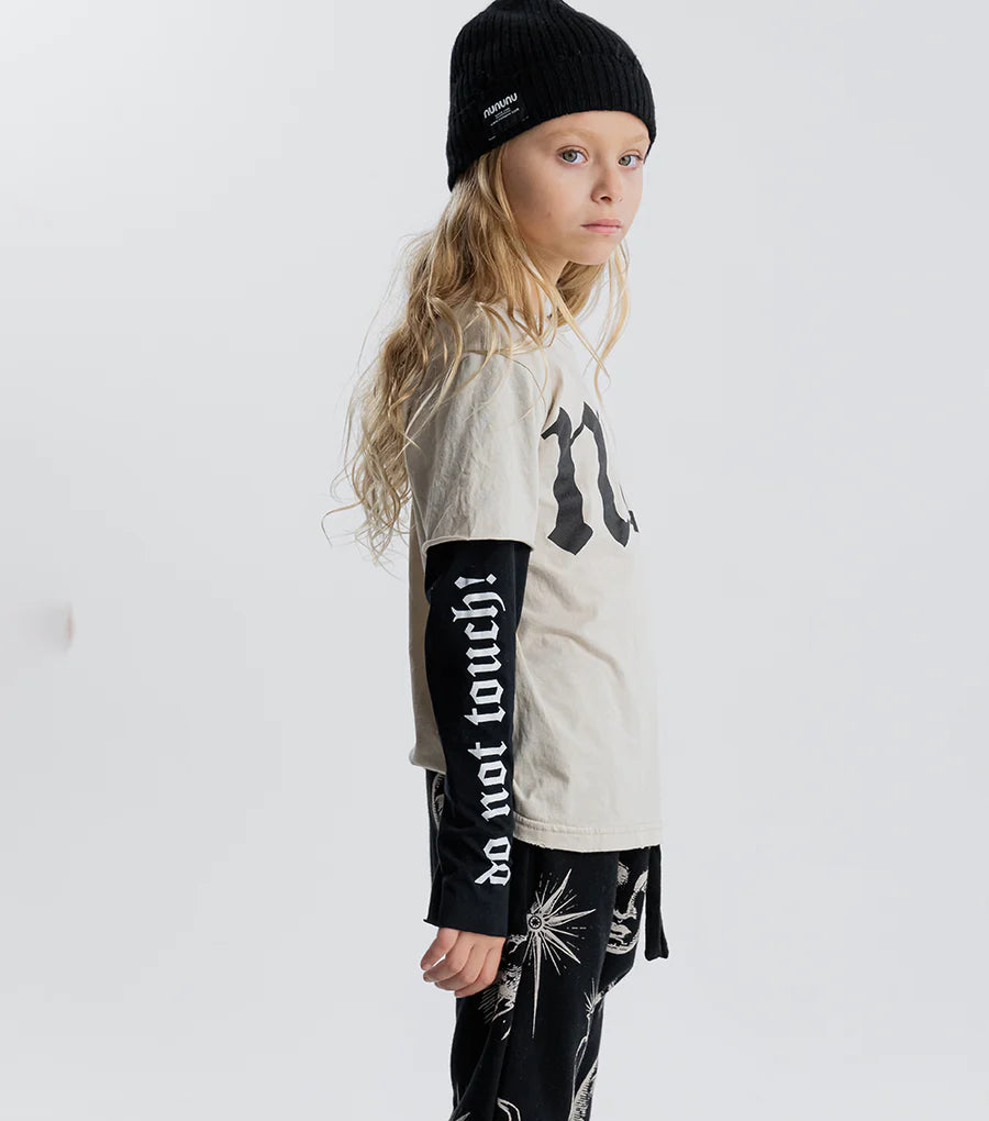 NUNUNU NO! INKED SHIRT- NATURAL