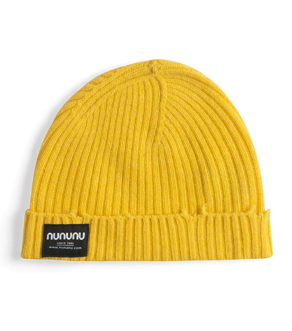 NUNUNU KNIT BEANIE - YELLOW